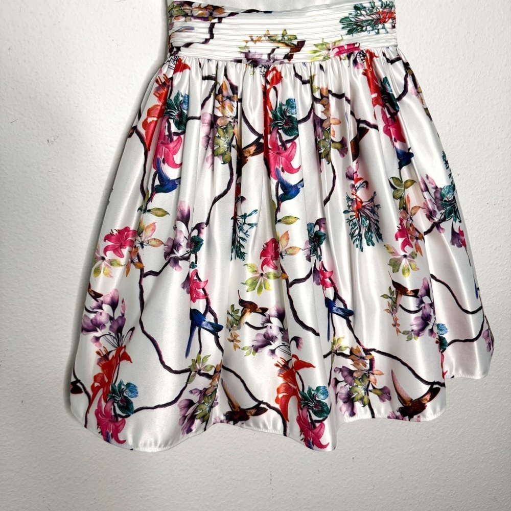My Princess Wear girls floral birds white multicolor formal dress size 6x NWOT - Picture 4 of 11